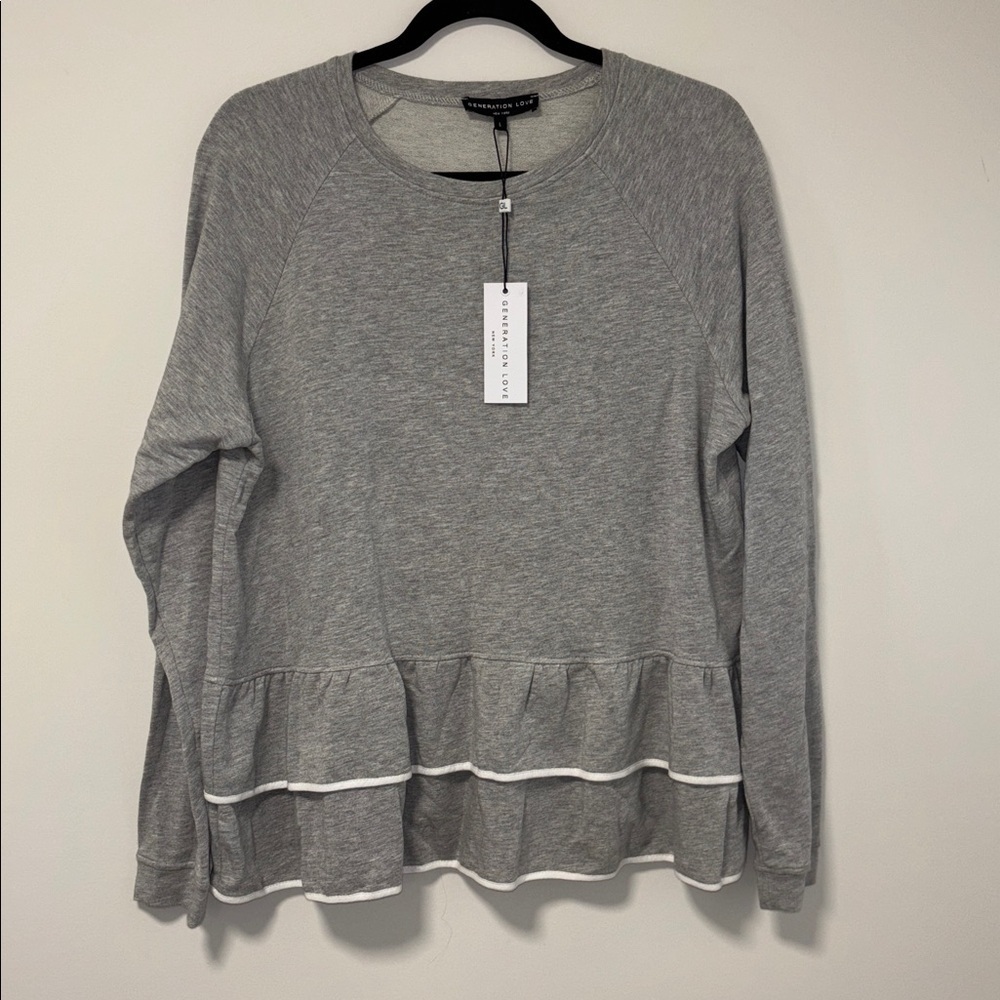NWT Generation Love Ruffle Top - Picture 2 of 8
